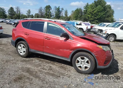 2015 Toyota Rav4 Le из США, поврежденный, VIN JTMBFREV7FD125627